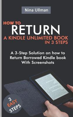 Book cover for How to Return a Kindle Unlimited Book in 3 Steps