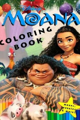 Cover of Disney Moana Coloring Book