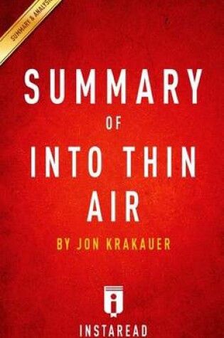 Cover of Summary of Into Thin Air