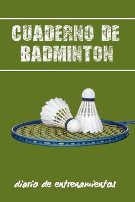 Book cover for Cuaderno de Badminton