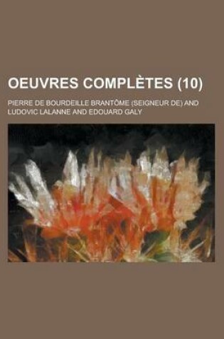 Cover of Oeuvres Completes (10)