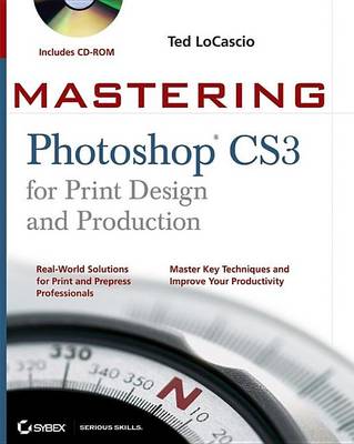 Book cover for Mastering Photoshop Cs3 for Print Design and Production