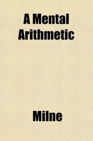 Cover of A Mental Arithmetic