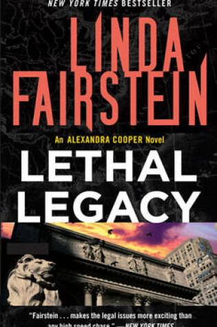 Cover of Lethal Legacy (Alexandra Cooper Novel)