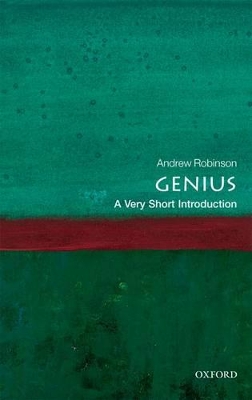 Cover of Genius: A Very Short Introduction