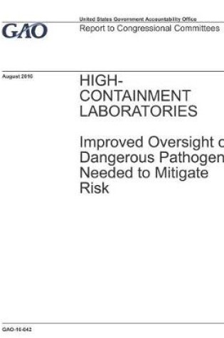 Cover of High-Containments Laboratories
