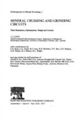 Cover of Mineral Crushing and Grinding Circuits