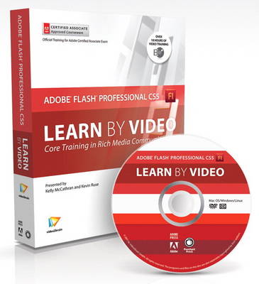 Book cover for Learn Adobe Flash Professional CS5 by Video