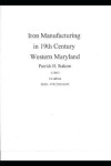 Book cover for Iron Manufacturing in 19th Century Western Maryland