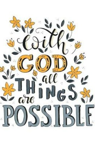 Cover of With God all THINGS are POSSIBLE