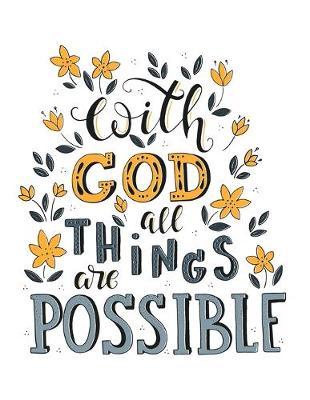 Book cover for With God all THINGS are POSSIBLE