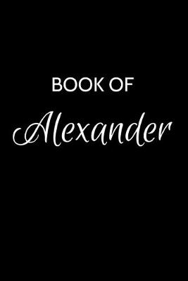 Book cover for Book of Alexander