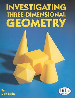 Book cover for Investigating Three-Dimensional Geometry