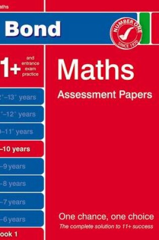 Cover of Bond Maths Assessment Papers 9-10 Years Book 1