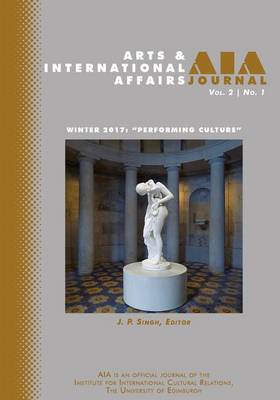 Book cover for Arts and International Affairs 2.1