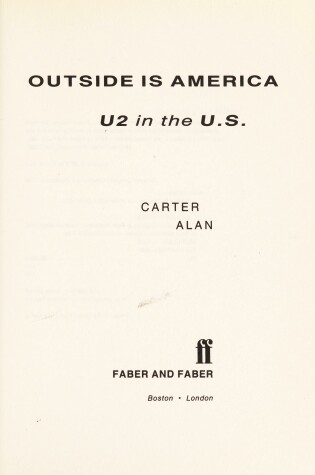 Cover of Outside is America