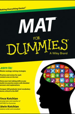 Cover of MAT For Dummies