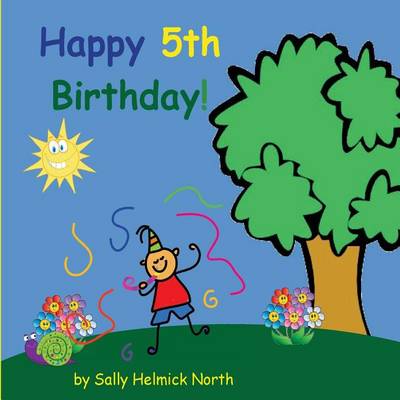 Book cover for Happy Fifth Birthday! (boy version)