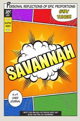 Book cover for Superhero Savannah