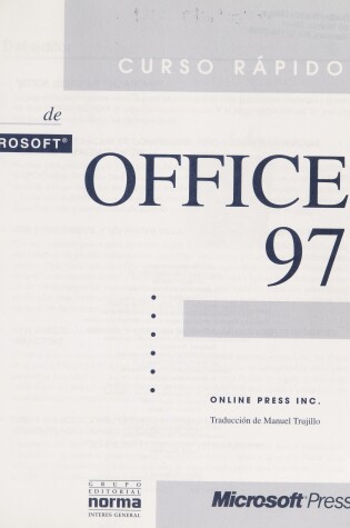 Cover of Curso Rapido de Microsoft Office 97