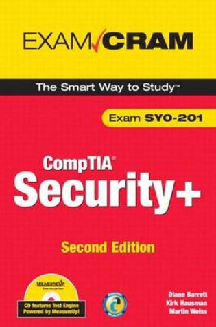 Cover of Comptia Security+ Exam Cram