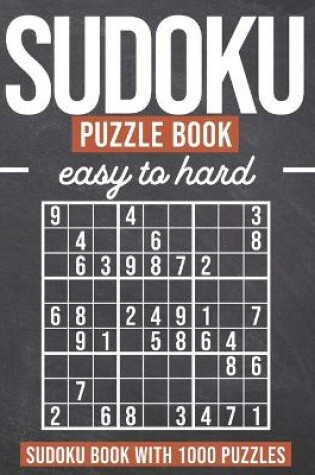 Cover of Sudoku Puzzle Book easy to hard