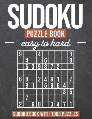 Book cover for Sudoku Puzzle Book easy to hard