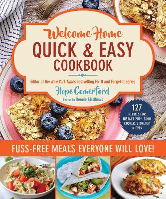 Book cover for Welcome Home Quick & Easy Cookbook