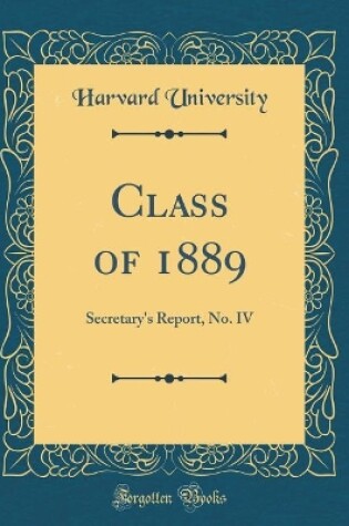 Cover of Class of 1889