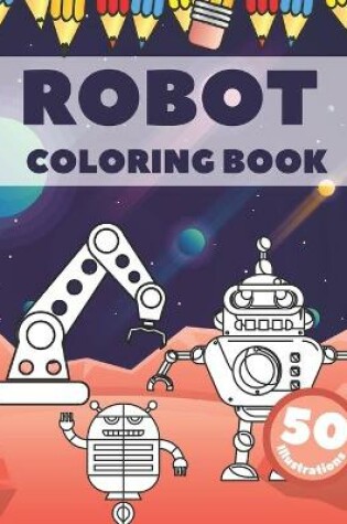 Cover of Robot Coloring Book