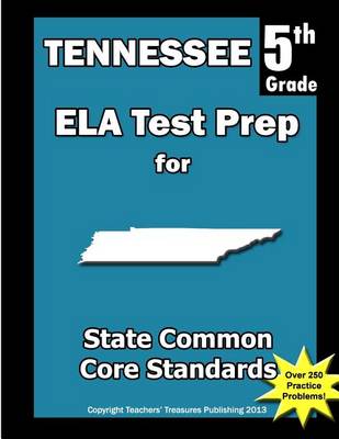 Book cover for Tennessee 5th Grade ELA Test Prep