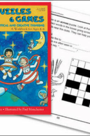 Cover of Gifted and Talented Puzzles and Games for Critical and Creative Thinking, Ages 4-6