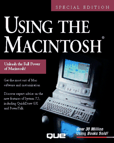 Book cover for USING MACINTOSH SPECIAL ED.