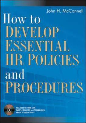 Book cover for How to Dvlp Essntl HR Policies and Prcdurs