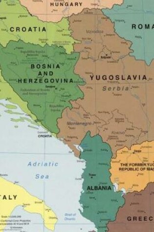 Cover of Modern Map of the Balkan Nations in Europe Journal