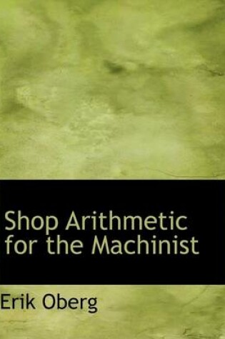 Cover of Shop Arithmetic for the Machinist