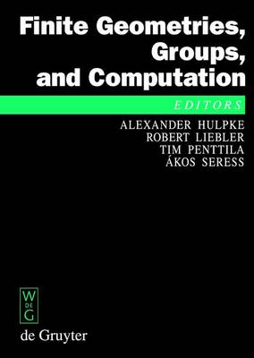 Book cover for Finite Geometries, Groups, and Computation