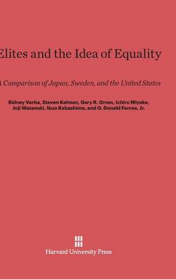 Book cover for Elites and the Idea of Equality