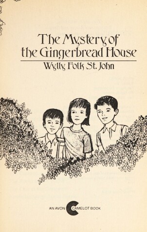 Book cover for The Mystery of the Gingerbread House
