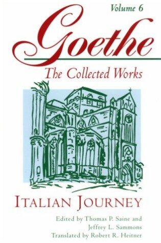 Cover of Goethe, Volume 6