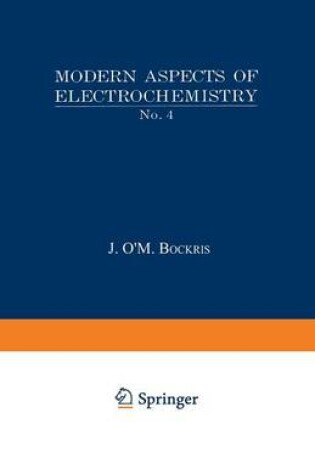 Cover of Modern Aspects of Electrochemistry No. 4