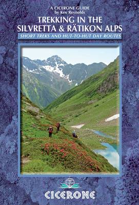 Book cover for Trekking in the Silvretta and Ratikon Alps