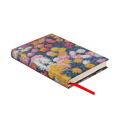 Book cover for Monet’s Chrysanthemums Mini Unlined Hardback Journal (Elastic Band Closure)