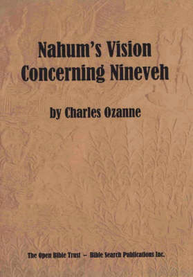 Book cover for Nahum's Vision Concerning Nineveh