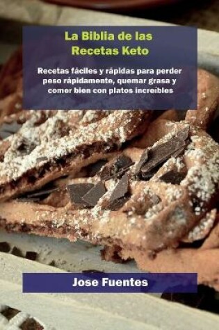 Cover of Biblia de recetas de gofres Keto