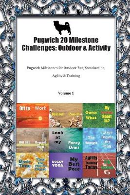 Book cover for Pugwich 20 Milestone Challenges