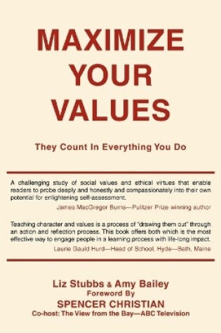 Cover of Maximize Your Values