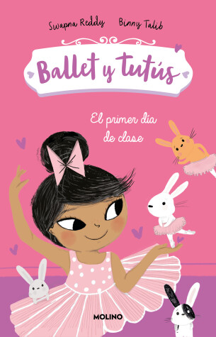 Book cover for El primer día de clases / Ballet Bunnies #1: The New Class