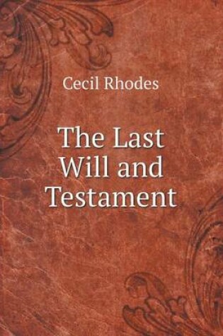 Cover of The Last Will and Testament