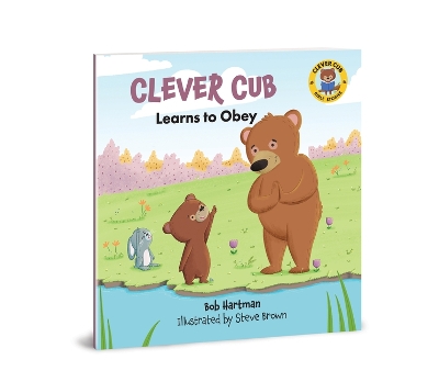 Book cover for Clever Cub Learns to Obey